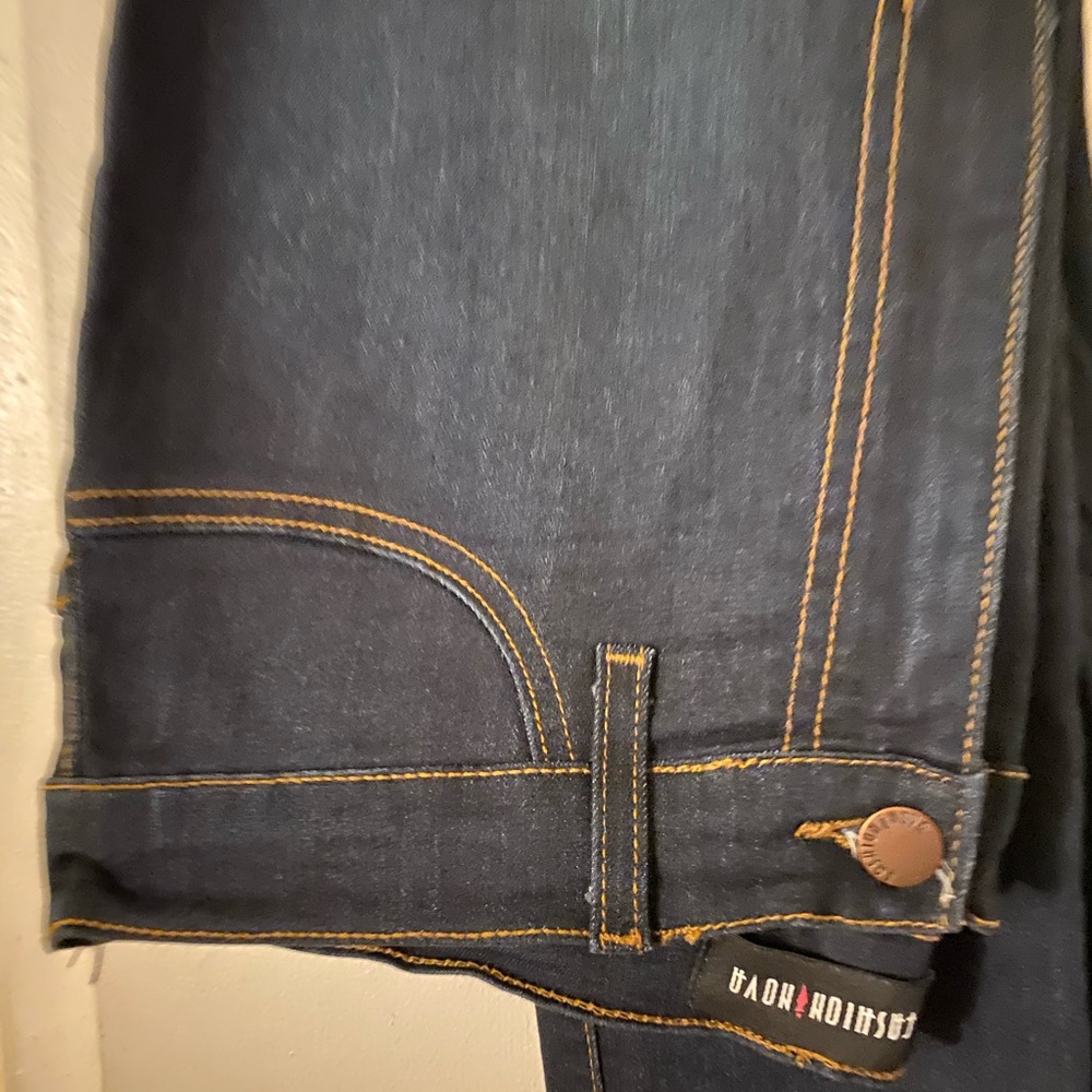 Fashion Nova Dark Blue High Rise Skinny Jeans ✨